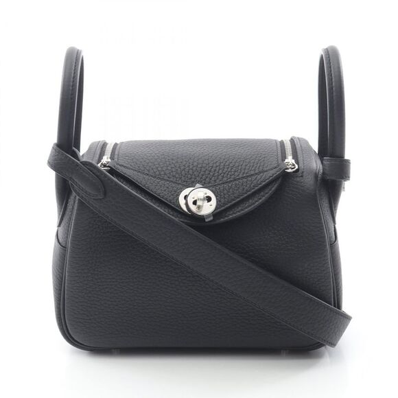 Hermes Lindy Mini Taurillon Clemence Shoulder Bag - Picture 1 of 6